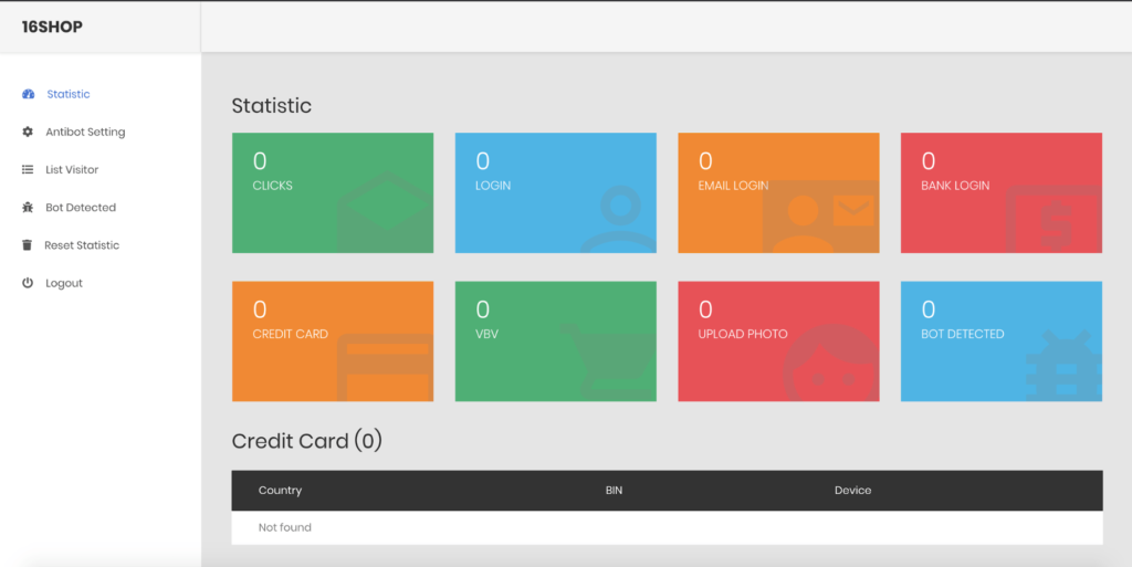 16shop PayPal mngt ZeroFox