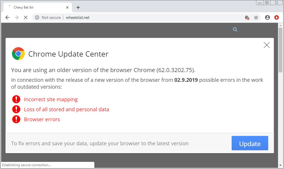 chrome browser update